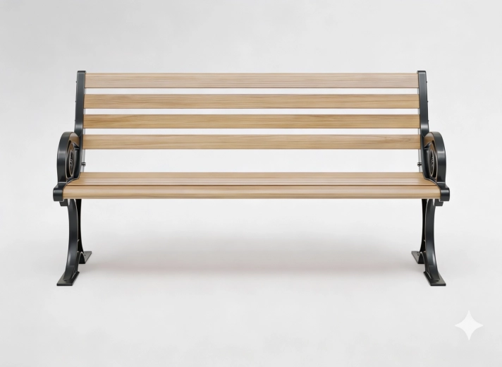 Charlotte alumínium kerti pad 150 × 58 × 74 cm