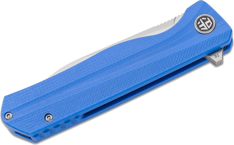 Tartós D2 acél penge stonewash felülettel