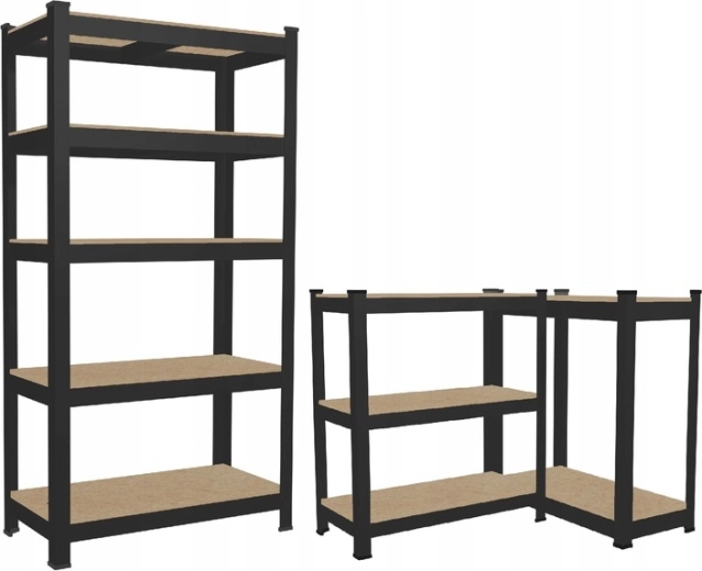 Tartós anyagok és elegáns fekete megjelenés