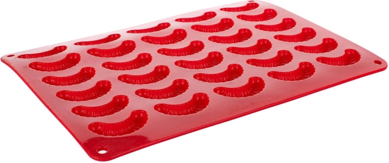 Culinaria Red szilikon kifliforma, 30 db
