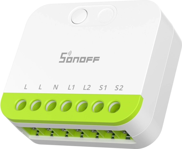 Sonoff mini-zb2gs kétcsatornás okos kapcsoló zigbee 3.0