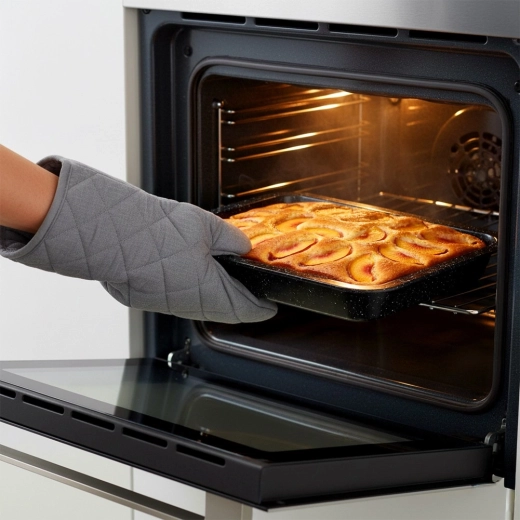 Egyenletes sütés szénacélból