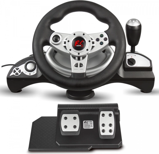játék versenykormány pedálokkal PS4, PS3, XBOX ONE, PC, SWITCH és ANDROID – NanoRS RS700
