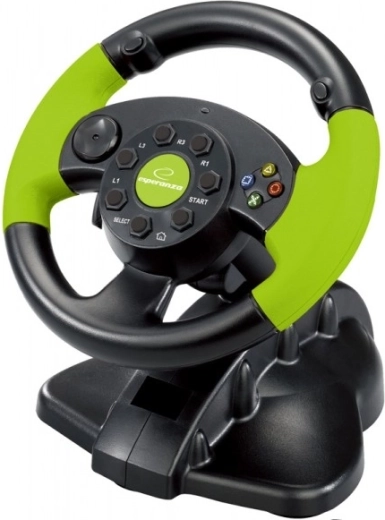 EG104 játék kormány rezgéssel PC-hez, PS3-hoz és Xbox 360-hoz