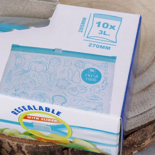 Praktikus 10 darabos készlet – 3 l űrtartalom