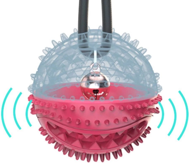 Tölthető labda és kivehető csengő