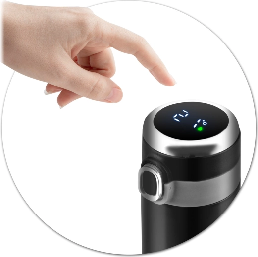 Érintéses hőmérő a tetőben