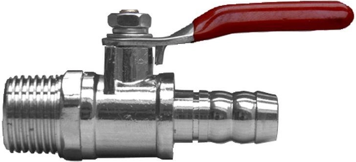 Kerti golyóscsap tömlőcsatlakozóval 1/2″, króm