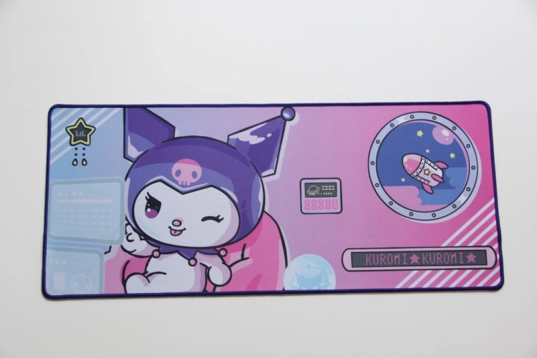Hello Kitty jumbo Kuromi gamer egérpad asztalra