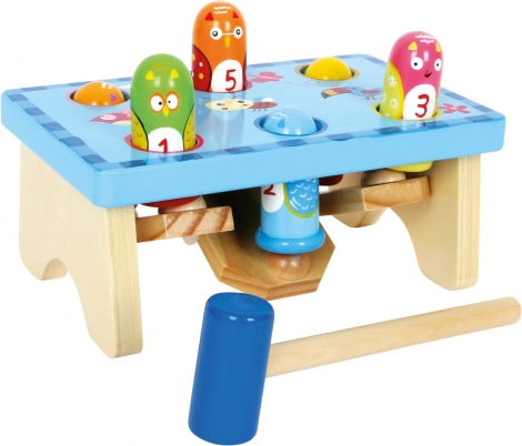 Fa játék Kalapálós madár a Small Foot-tól
