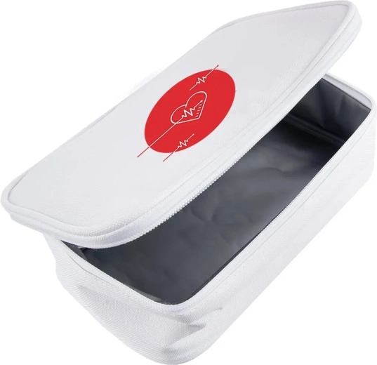 Hőszigetelt belső a gyógyszerek biztonságos tárolásához