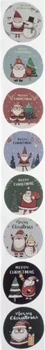 8 karácsonyi minta „Merry Christmas” felirattal