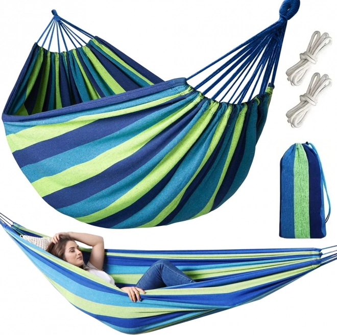 Kétszemélyes kerti függőágy