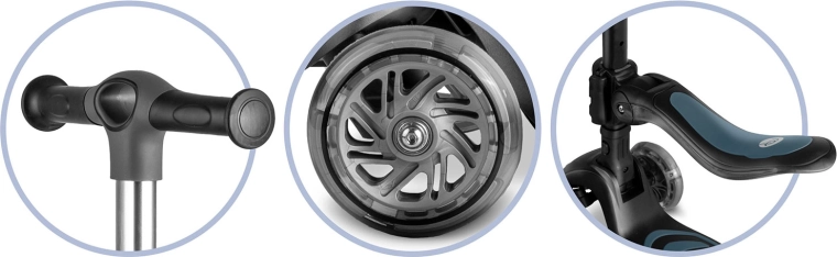 A gyerekkel együtt nő: állítható kormány és ülés