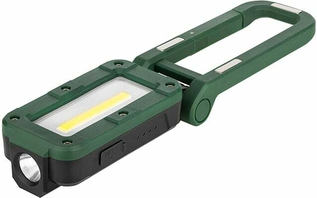 Két fényforrás: felületi COB és pontszerű LED