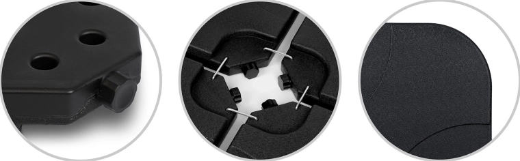 Ellenálló felület és biztos kattanózár