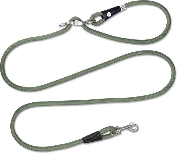 Curli állítható nylon kutyapóráz Vario Comfort Moss L