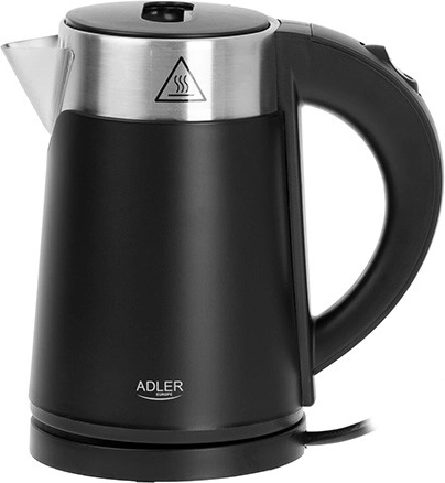 Adler elektromos vízforraló 0,6 l – Fekete
