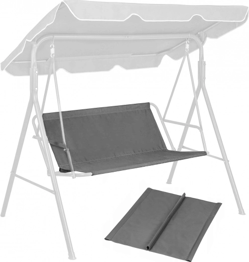 Kerti hintaszék 120 x 93 cm szürke MultiGarden