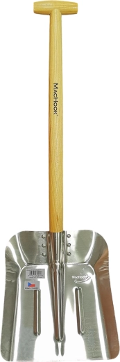 Kis alumínium lapát T nyéllel, 60 cm