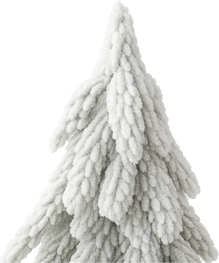 Puha ágacskák havas hatással