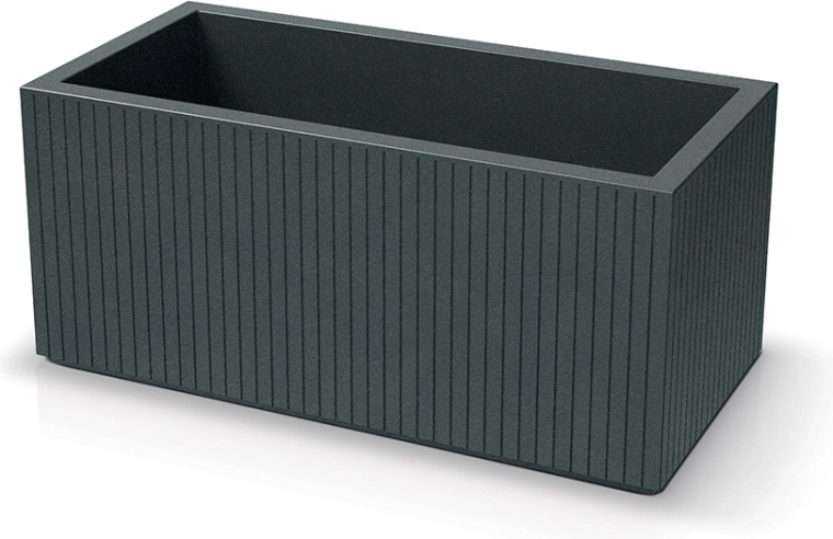 Prosperplast Coro case virágláda 80 cm, grafit