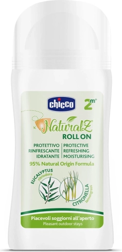 Chicco eukaliptusz- és citromfű illatú szúnyogriasztó golyós alkalmazó 60 ml
