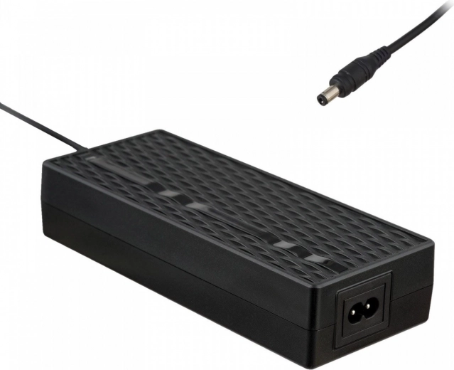 AKYGA töltő elektromos kerékpárokhoz és rollerekhez, 42 V / 2 A, 84 W, 5,5 × 2,1 mm csatlakozó, 1 m kábel