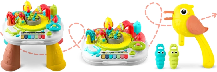 2 az 1-ben: asztal és oktatótábla