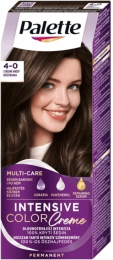 Palette Intensive Color Creme 4-0 középbarna 50 ml