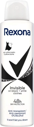 Rexona izzadásgátló Invisible Black & White 150 ml