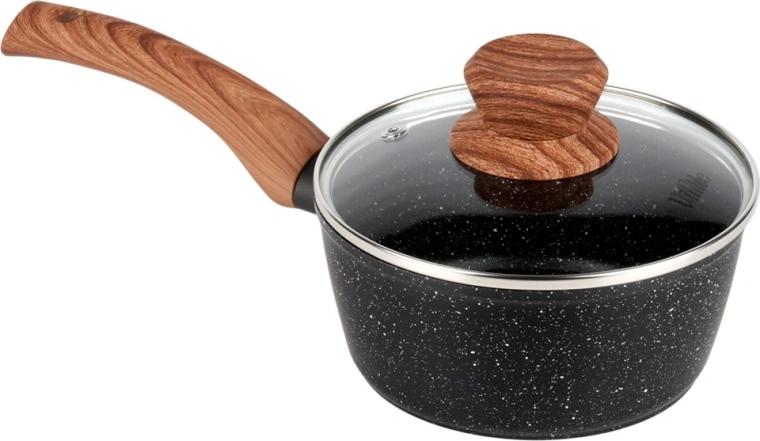 Kényelmes fogantyú és gőzszelepes üvegfedő