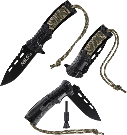 Paracord, tűzgyújtó és síp a túléléshez