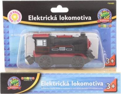 Elektromos mozdony - fekete