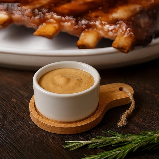 A porcelán és a bambusz elegáns kontrasztja