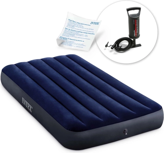 Intex felfújható matrac kézi pumpával 191 × 99 × 25 cm