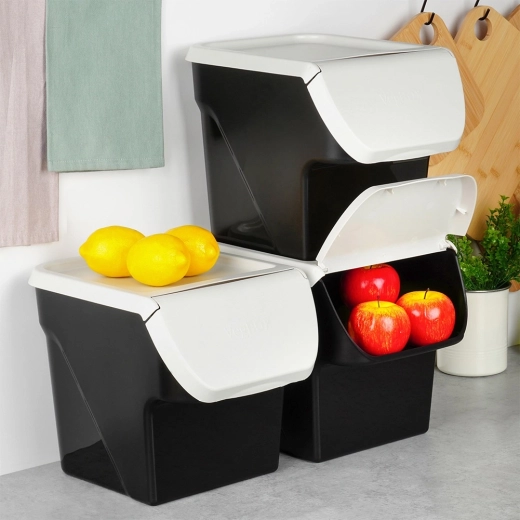 Helytakarékos, egymásra rakható kialakítás