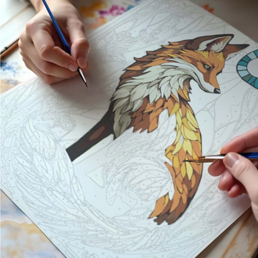 Könnyű számozott kifestés – garantált eredmény