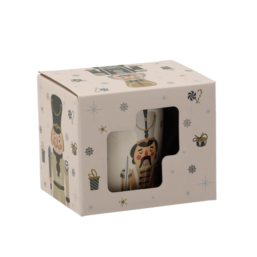 Ajándékcsomagolás ablakos dobozban