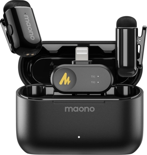 Maono WM622 PB2 vezeték nélküli mikrofon iPhone és iPad készülékekhez