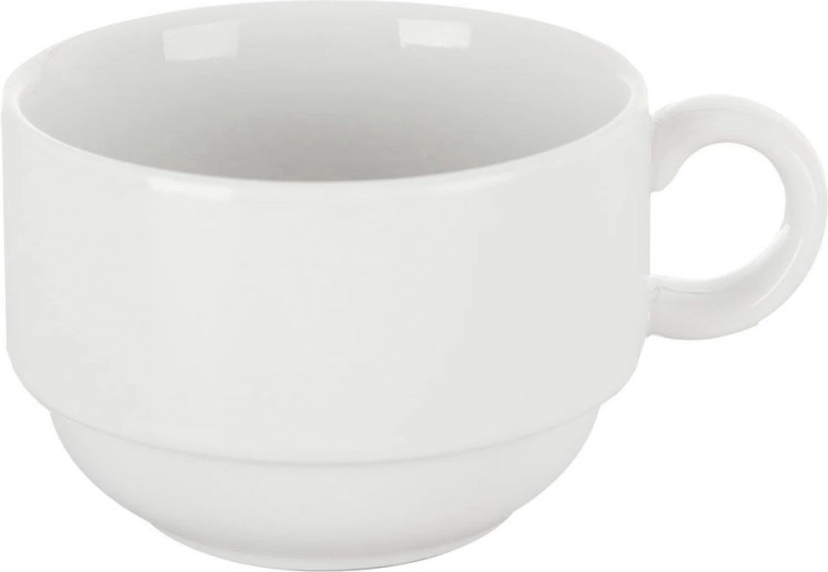 Fehér porcelánbögre MONA 180 ml