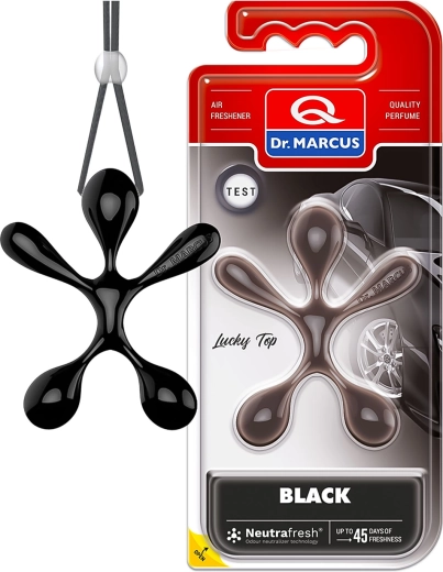 Dr. Marcus Lucky Top Black autóillatosító
