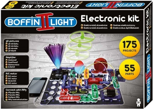 elektronikus építőkészlet boffin ii light