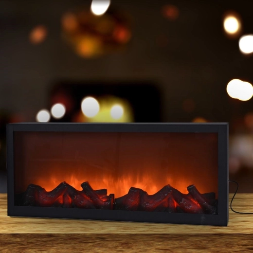 Valósághű LED lángok a meghitt hangulatért