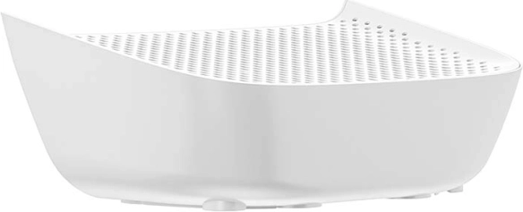 Schody na zachytávaní steliva pre mačací záchod CatLink Scooper – Biele