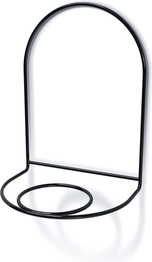 Showy Hanger antracit függő virágtartó