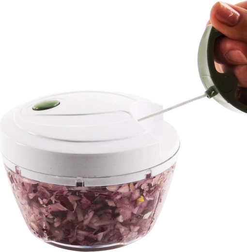 Húzómechanizmus a gyors, vezeték nélküli aprításhoz