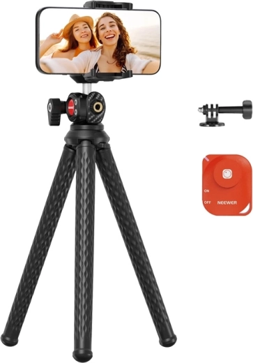 Neewer TP34 flexibilis állvány telefonhoz, fényképezőgéphez és akciókamerához