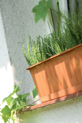 Elegáns terakóta minden erkélyre