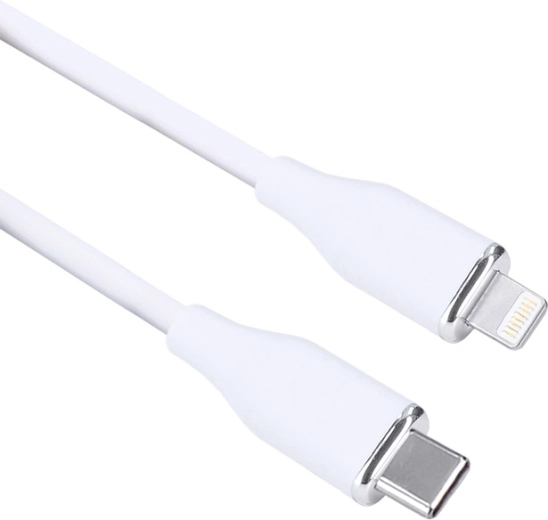 Solight USB-C/Lightning szilikon kábel, 1 m